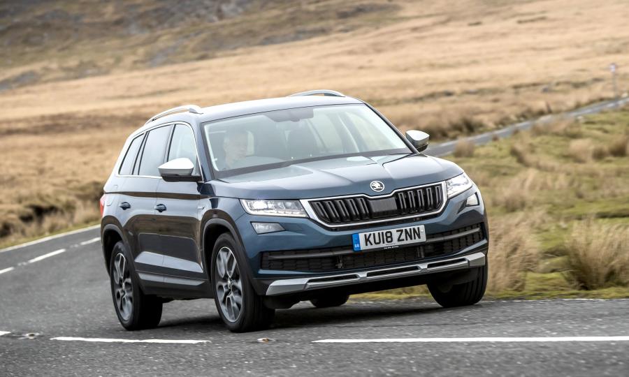  Skoda Kodiaq Scout 2017 года  (UK) (фото 9 из 36)